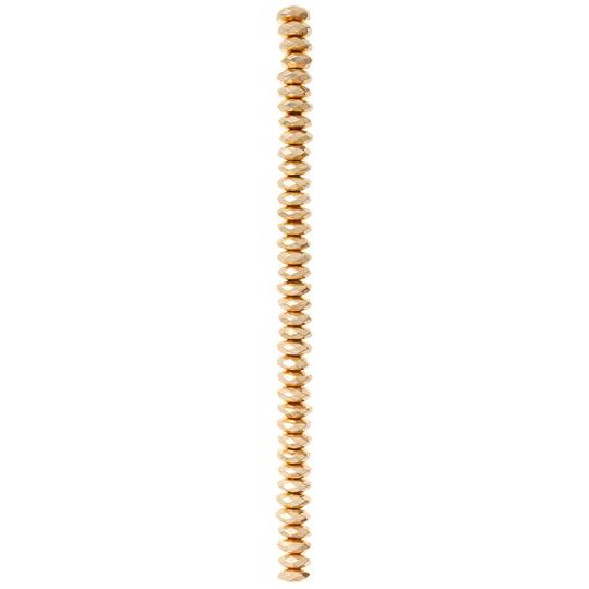 12 Pack: Gold Hematite Faceted Lentil Beads, 8mm by Bead Landing™